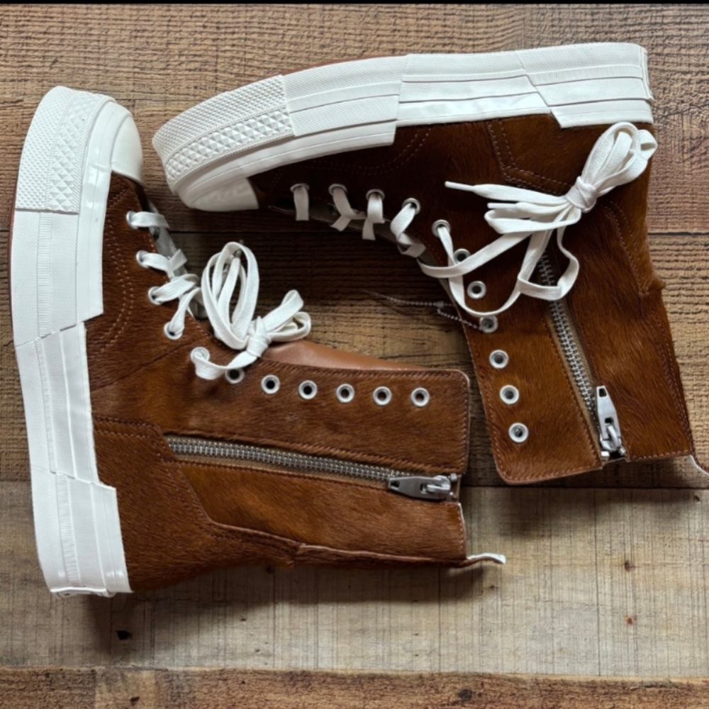 Converse Chuck 70 XHI calf Hair Zip Up - Picture 2 of 6